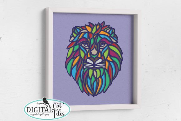 Father's Day Birthday Lion 3D Shadow Box Review
