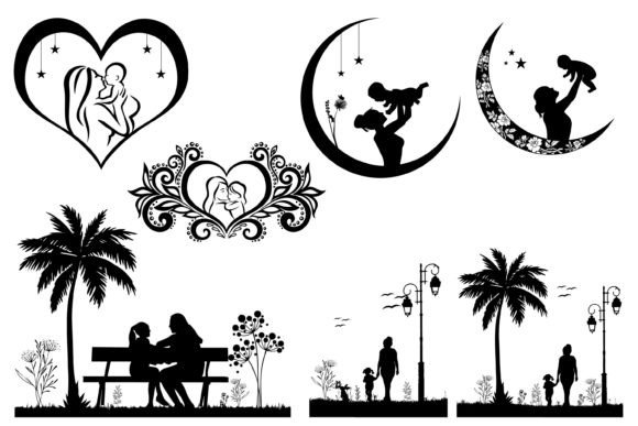 Mom Laser Cut Svg Bundle: A Graphic Design Asset for Crafts and Branding