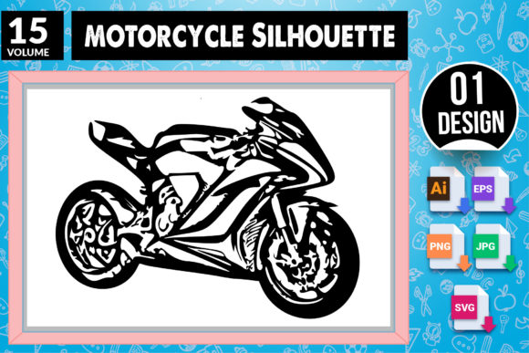 Reviewing Motorcycle Silhouette SVG Craft Design15 for Brand Graphics