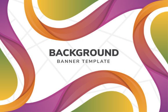 Wave Colorful Background Horizontal Graphics and Backgrounds Review